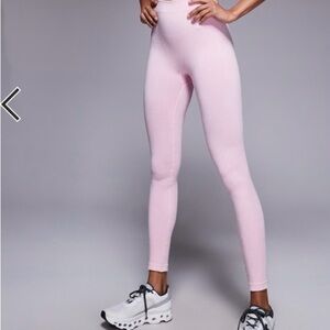 Elegant Light Pink Women's LeggingsA0348